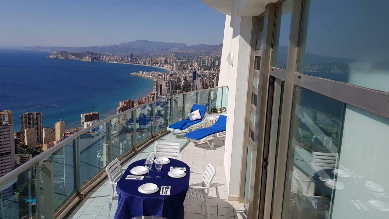 Deluxe Penthouse On The 42Nd Floor With Amazing Sea Views Benidorm Exterior foto